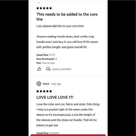 ❤️LULULEMON LOUNGEFUL CROPPED HOODIE/JACKET-HEATHERED ULTRA LIGHT GREY-10/12❤️ - Picture 15 of 16